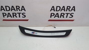 Накладка порогу зовнішня задня, ліва BMW 5 Series 2017-2020 (G30) 51478064905 1101668 фото