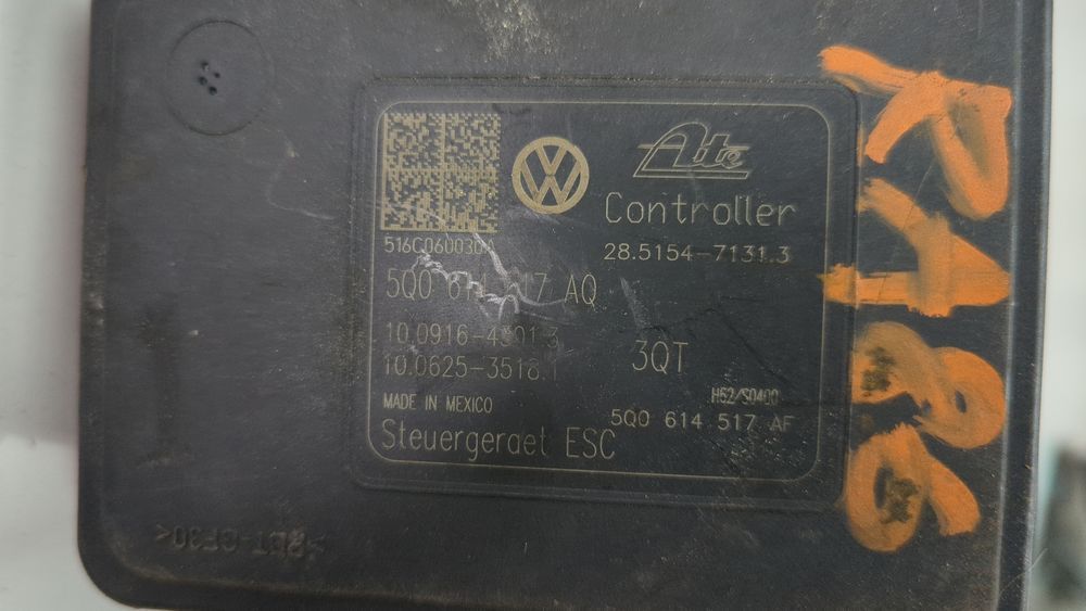 Модуль(блок абс) abs Volkswagen Golf 2013-2017 (mk7) 5Q0614517AQBEF 1038066 фото