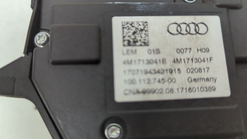 Механизм переключения передач (кулиса, селектор) Audi Q7 2017-2019 (4M) 4M1713041E 1067469 фото