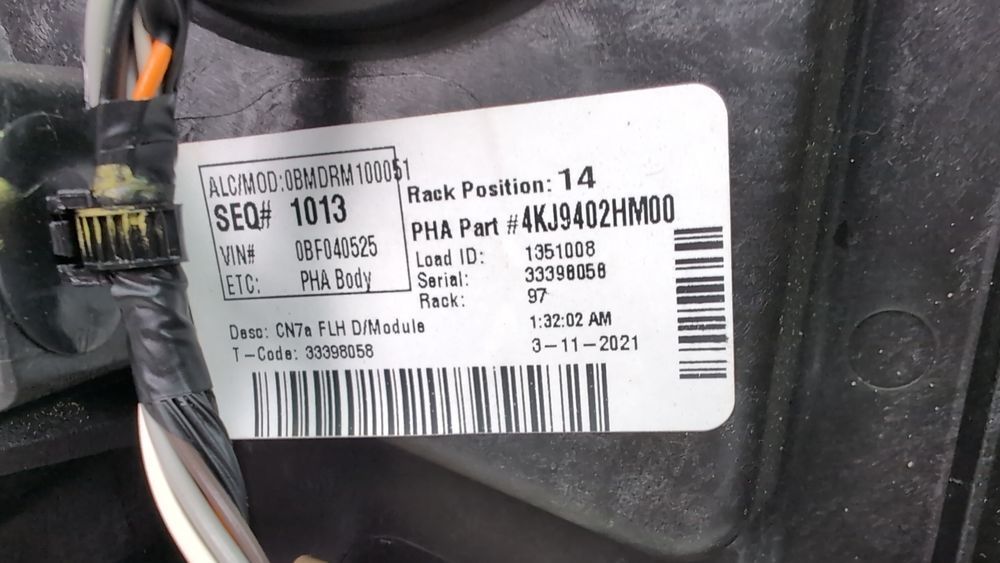 Механізм склопідйомника дверей передньої лівої Hyundai Elantra 2021-2023 (CN7) 82471AB000 1073304 фото