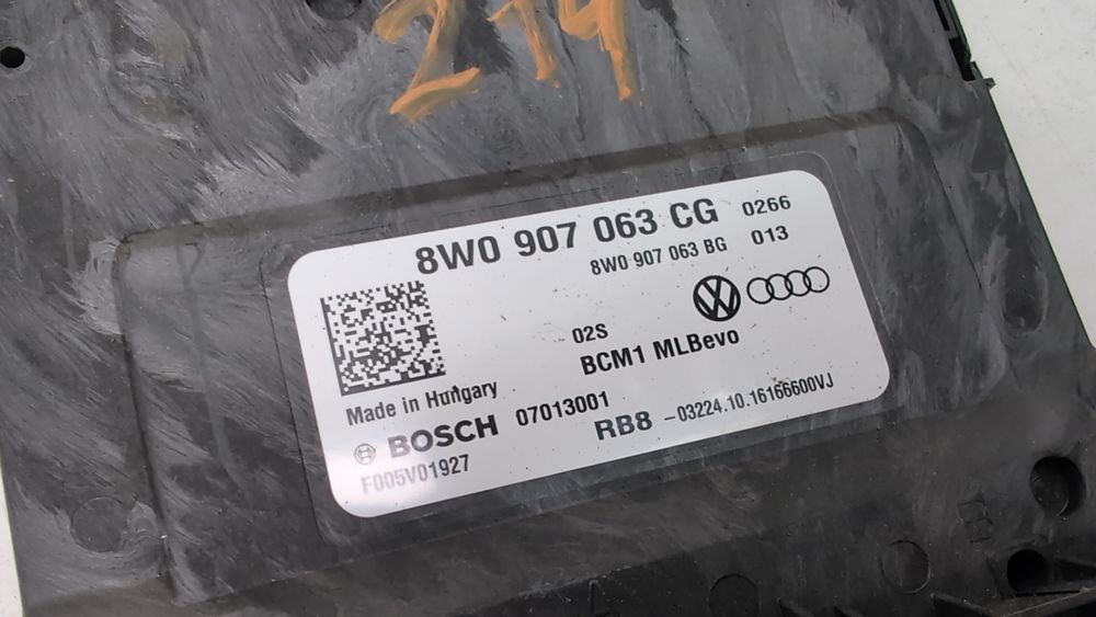 Блок управления бортовой сети Audi Q7 2017-2019 (4M) 8W0907063CH 1106195 фото