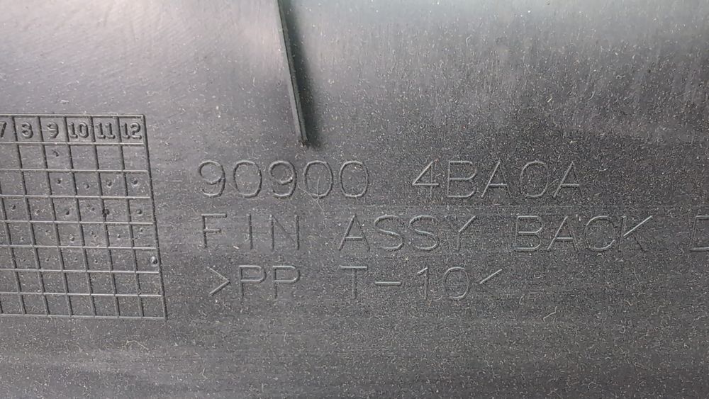 Обшивка-облицювання кришки багажника Nissan Rogue 2017-2020 (T32 Restyle rest) 909004BA0A 1097838 фото