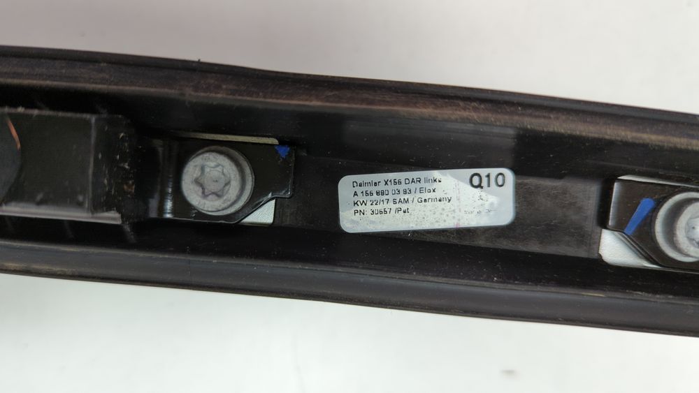 Рейлінг подовжній лівий Mercedes Benz GLA 2017-2019 (X156) A1568900393 1051073 фото