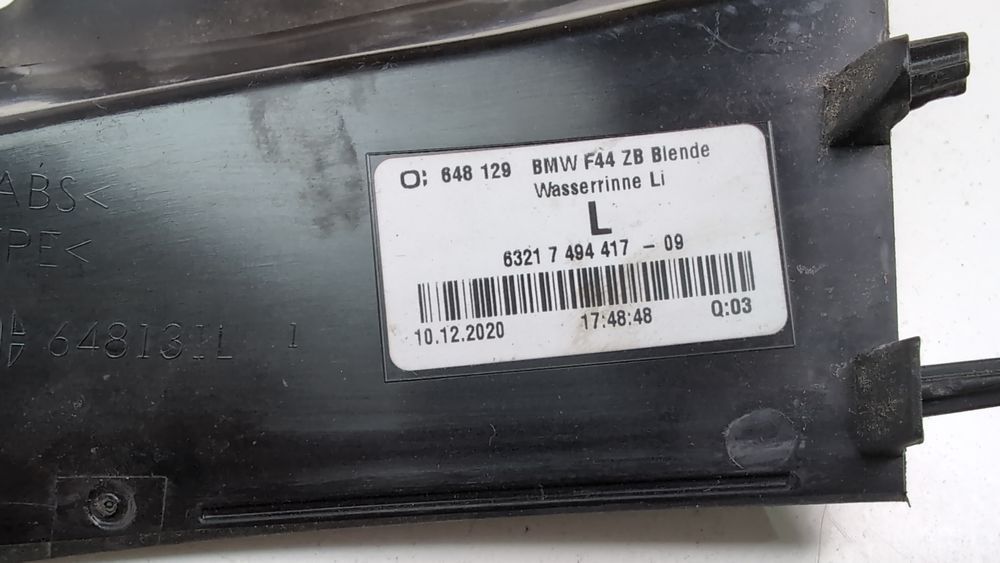 Накладка заднего фонаря левая BMW 2 Series Gran Coupe 2020-2024 (F44) 63217494417 1077619 фото