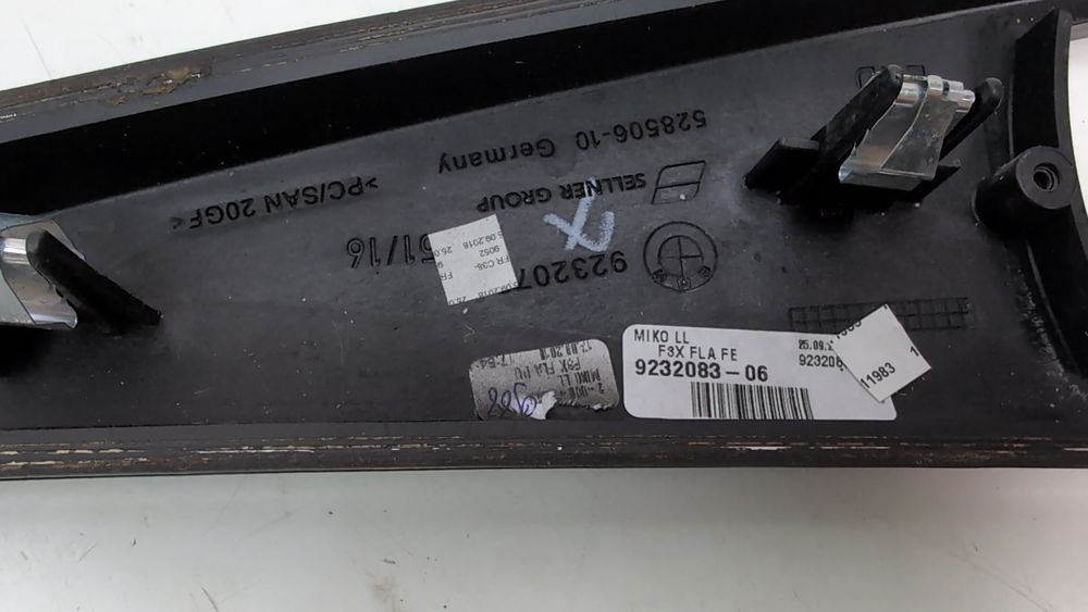 Декоративная накладка центральной консоли (дефект) BMW 4 Series 2018-2020 (F36 rest) 51169232083 1103431 фото