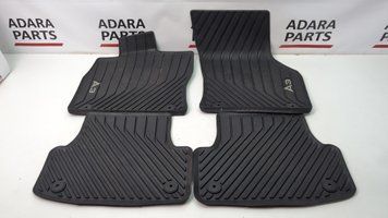 Коврики салона комплект резина Audi S3 2013-2016 (8V) 8V5061502041 1098949 фото