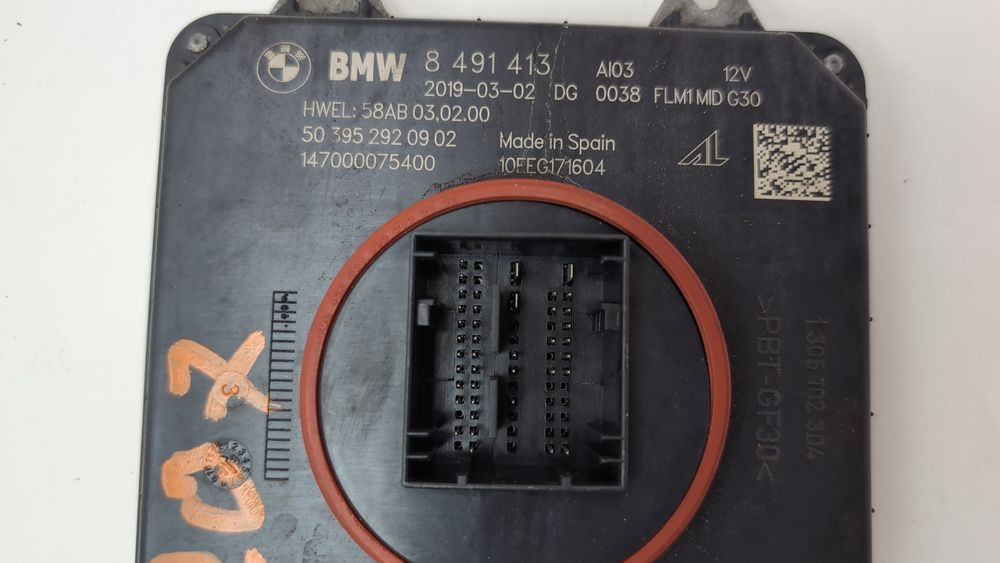 Блок управления передними фарами, ЭБУ BMW 5 Series 2017-2020 (G30) 63117472771 1101382 фото