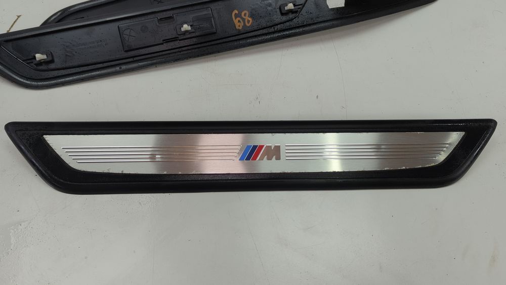 Комплект накладок порога в M-стиле BMW 740 2013-2015 (F02) 51478046135 1043219 фото