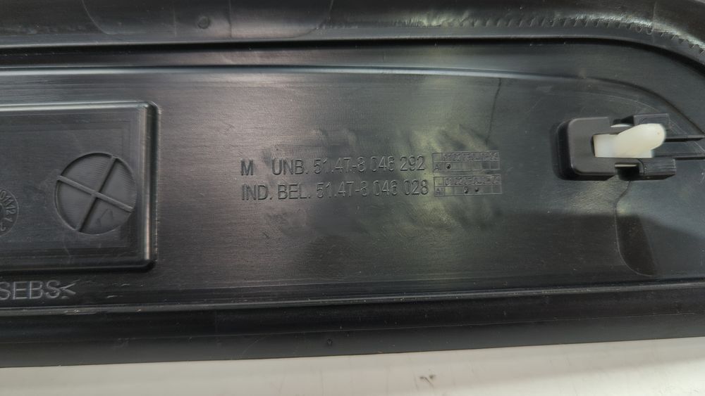 Комплект накладок порога в M-стиле BMW 740 2013-2015 (F02) 51478046135 1043219 фото