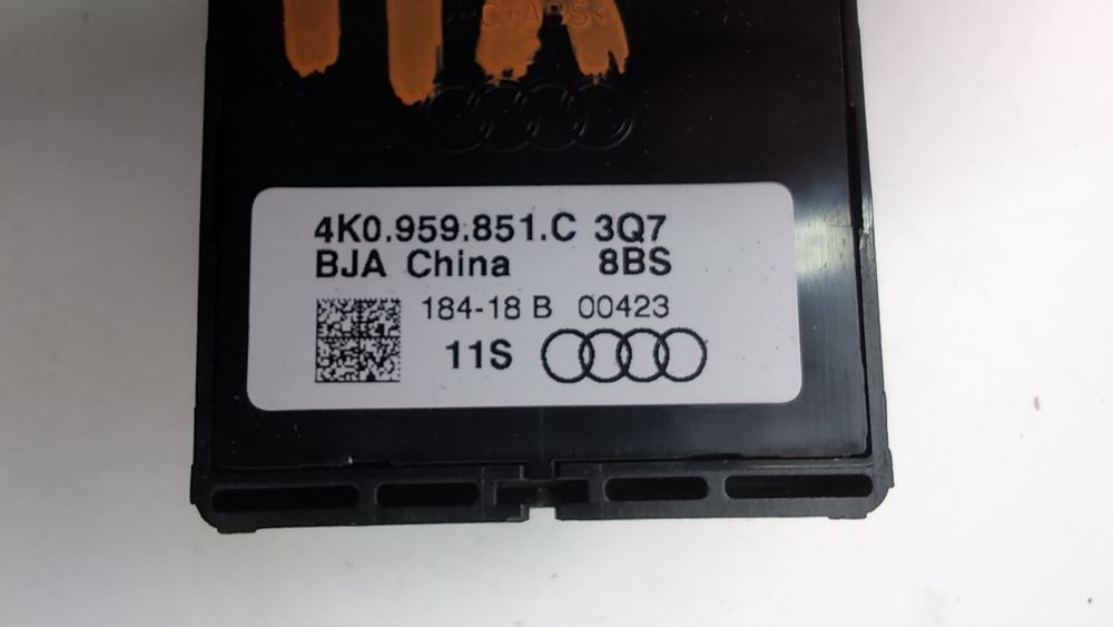 Кнопки склопідйомника передніх лівих дверей Audi A6 2019-2023 (C8) 4K0959851C3Q7 1093253 фото